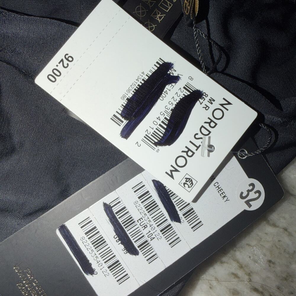 NWT ViX Women's Paula Hermanny Firenze Rafa Cheeky Bottom BLACK Size Med (AA18) - Picture 4 of 4